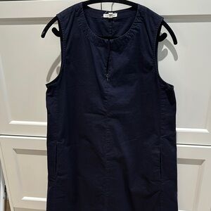 Eileen Fisher Sleeveless Gray Dress